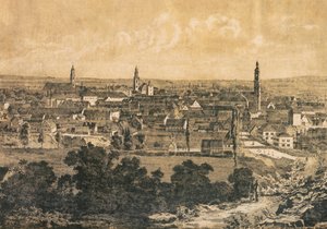 Città di Erlangen, Baviera, Germania