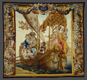 Cleopatra si diverte in mare da La storia di Cleopatra da Unknown artist