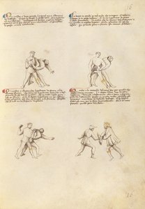 Combattimento con il pugnale da Unknown artist