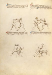 Combattimento con il pugnale da Unknown artist