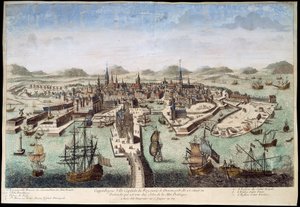 Copenaghen, inizio XVIII secolo
