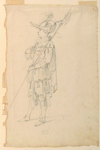 Costume design: Un alabardiere per un balletto da Unknown artist