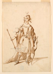Costume per balletto: Diana da Unknown artist
