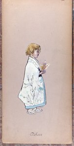Costume di Il Bambino (Il Dolore) per la creazione di Madama Butterfly di Giacomo Puccini nel 1904. Collezione del Museo della Scala di Milano da Unknown artist