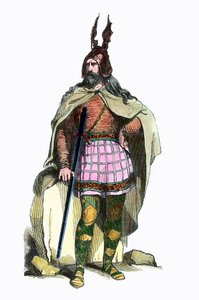 Costume di un capo gallico sotto il dominio romano da Unknown artist