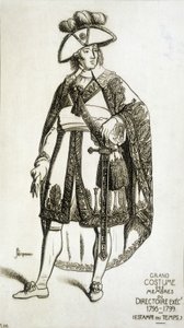 Costume dei membri del Consiglio Esecutivo da Unknown artist