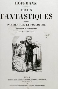 Consigliere Krespel (Rat Krespel), copertina di "I racconti fantastici" di Ernst Theodor Amadeus Hoffmann da Unknown artist