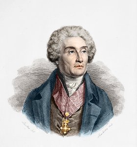 Conte Joseph de Maistre (1753-1821), politico, scrittore e filosofo francese. da Unknown artist