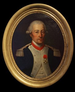 Conte Laurent de Migot, tenente colonnello del reggimento dei dragoni di Artois da Unknown artist
