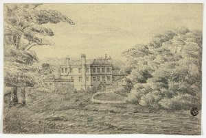 Tenuta di campagna con villa da Unknown artist