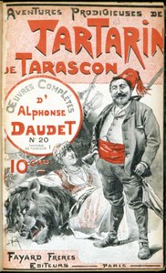 Copertina di "Le prodigiose avventure di Tartarin de Tarascon" di Daudet da Unknown artist