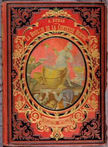 Copertina del libro "La Bouille de la comtesse Berthe" di Alexandre Dumas, collezione Hetzel da Unknown artist