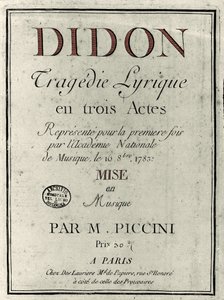 Copertina del libretto dell