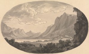 Paesaggio del Cumberland da Unknown artist