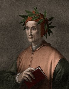 Dante Alighieri 1265-1321 (incisione) XIX secolo da Unknown artist