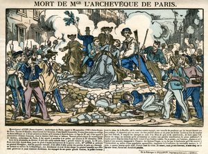 Morte di Denis Auguste Affre, arcivescovo di Parigi
