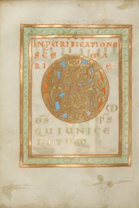 Pagina di incipit decorata da Unknown artist