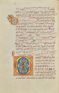 Iniziale D decorata