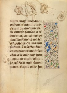 Pagina di testo decorata