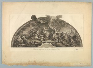 Decorazioni di Lebrun e Mignard al Palazzo di Versailles da Unknown artist
