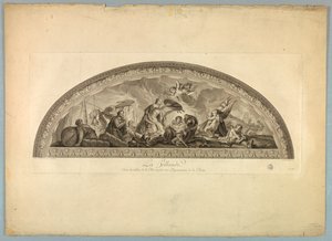 Decorazioni di Lebrun e Mignard al Palazzo di Versailles da Unknown artist