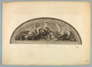 Decorazioni di Lebrun e Mignard al Palazzo di Versailles da Unknown artist