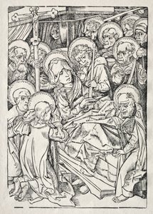 La morte di Maria da Unknown artist