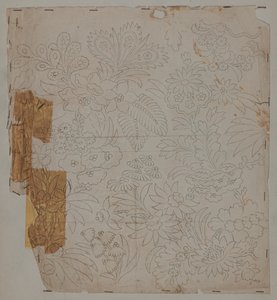 Disegno di progetto, fine XVIII secolo da Unknown artist