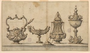Progetto per utensili ecclesiastici da Unknown artist