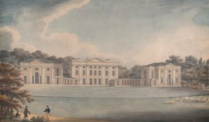 Progetto per Stoke Park da Unknown artist