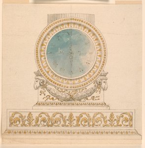 Progetto per un Orologio da Unknown artist
