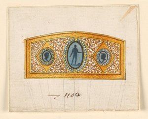Progetto per un Pettine da Unknown artist