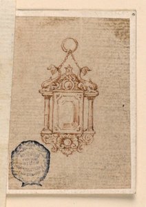 Disegno per un pendente da Unknown artist
