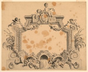 Progetto per una pagina del titolo da Unknown artist