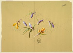 Disegni per Carta da Parati e Tessuti: Fiori