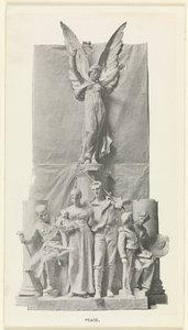 (dettaglio) della Scultura Pace sull
