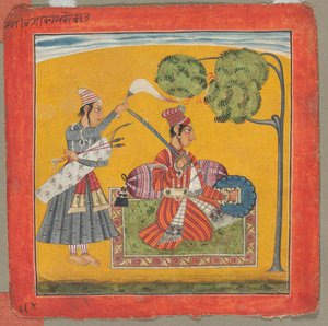 Dipak Raga, Una delle Trentasei Melodie (Ragamala): Personificazione dell