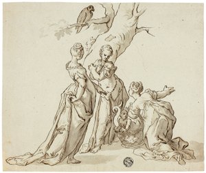 Scoperta di Erittonio da Unknown artist