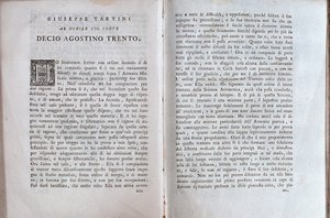 Doppia pagina da un trattato musicale di Giuseppe Tartini da Unknown artist