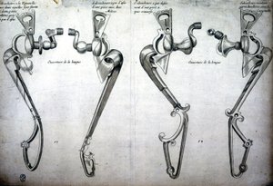 Disegno di morsi per cavalli da Unknown artist