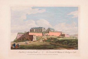 Vista orientale del Castello di Stirling, Scozia da Unknown artist