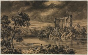 Castello di Egremont, Cumberland da Unknown artist