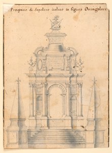 Elevazione di un Monumento Sepolcrale