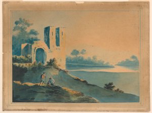 Paesaggio inglese da Unknown artist