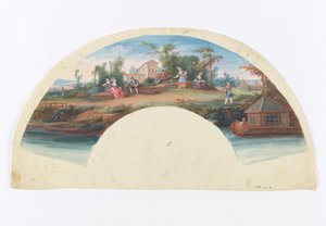 Foglia di ventaglio da Unknown artist