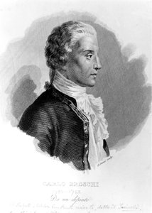 Farinelli (Carlo Broschi, detto; 1705 - 1782). da Unknown artist