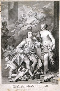 Farinelli (Carlo Broschi, detto; 1705 - 1782). da Unknown artist