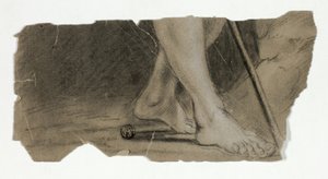 Piedi di Giovanni Battista (frammento) da Unknown artist