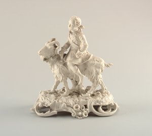 Figura di un ragazzo su un ariete da Unknown artist