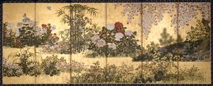 Fiori e farfalle da Unknown artist